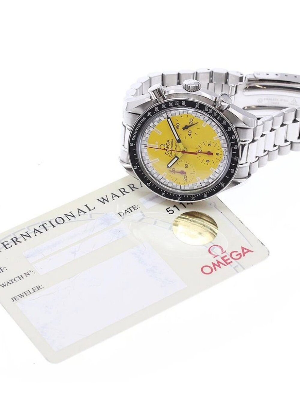 OMEGA Speedmaster Racing Schumacher 3510.12 Chronograph Automatic Men's_953376 - Picture 2 of 7